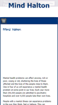 Mobile Screenshot of mindhalton.org.uk